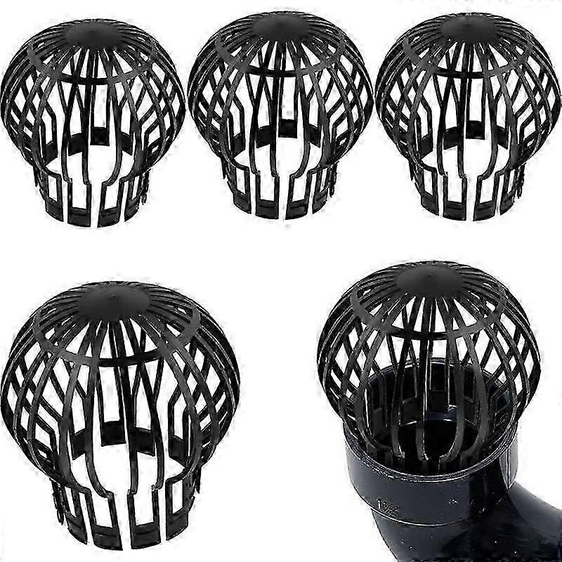 Set of 4 Gutter Guards Gutter Protectors 145 * 11cm - Brand - Black