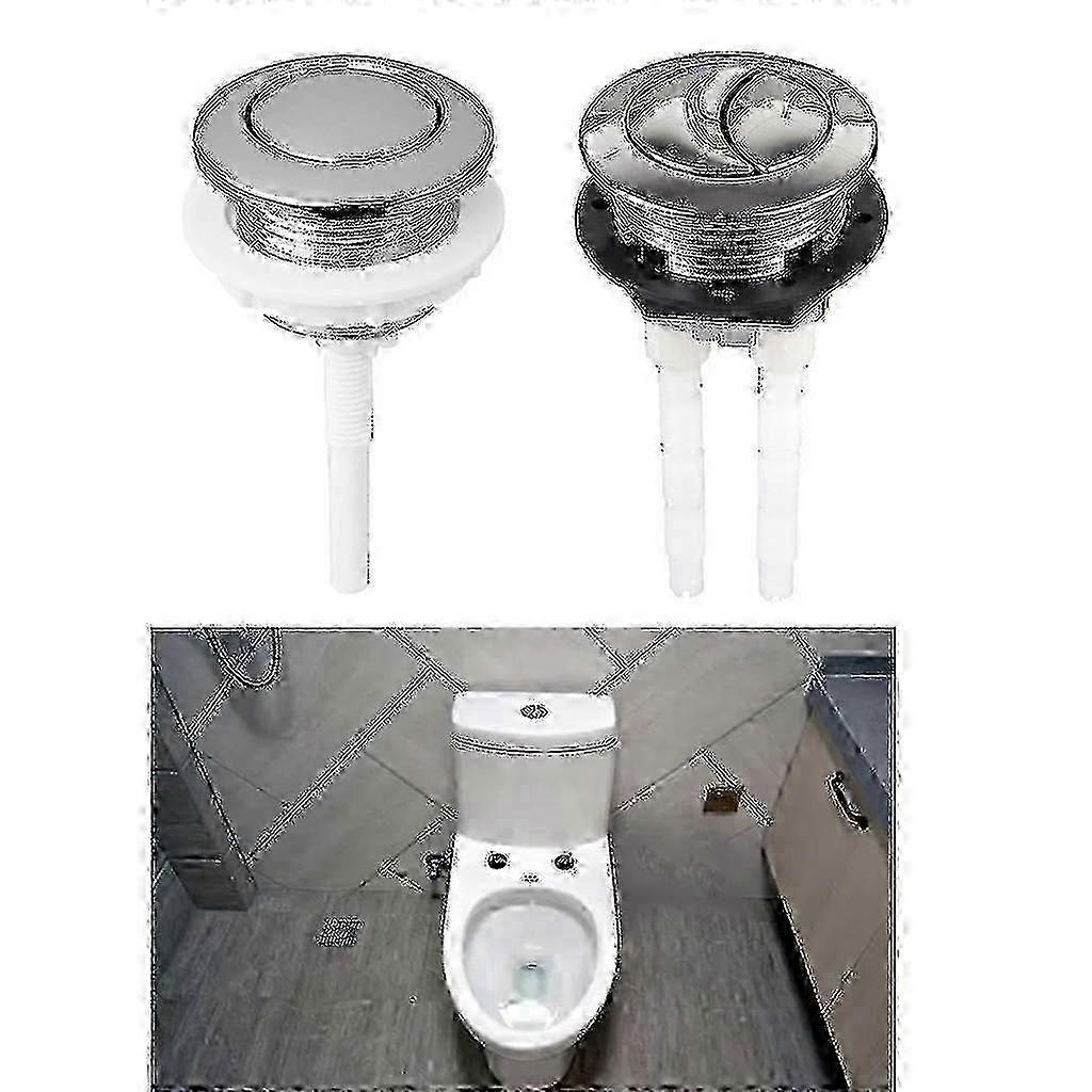 Single/Dual Button Flush Valve for Universal Toilet - 38mm Replacement 2025