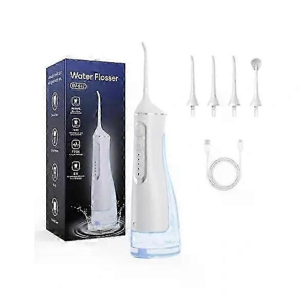 Hydropulse Pro  Portable Water Flosser with 4 Modes Oral Irrigator for Adults