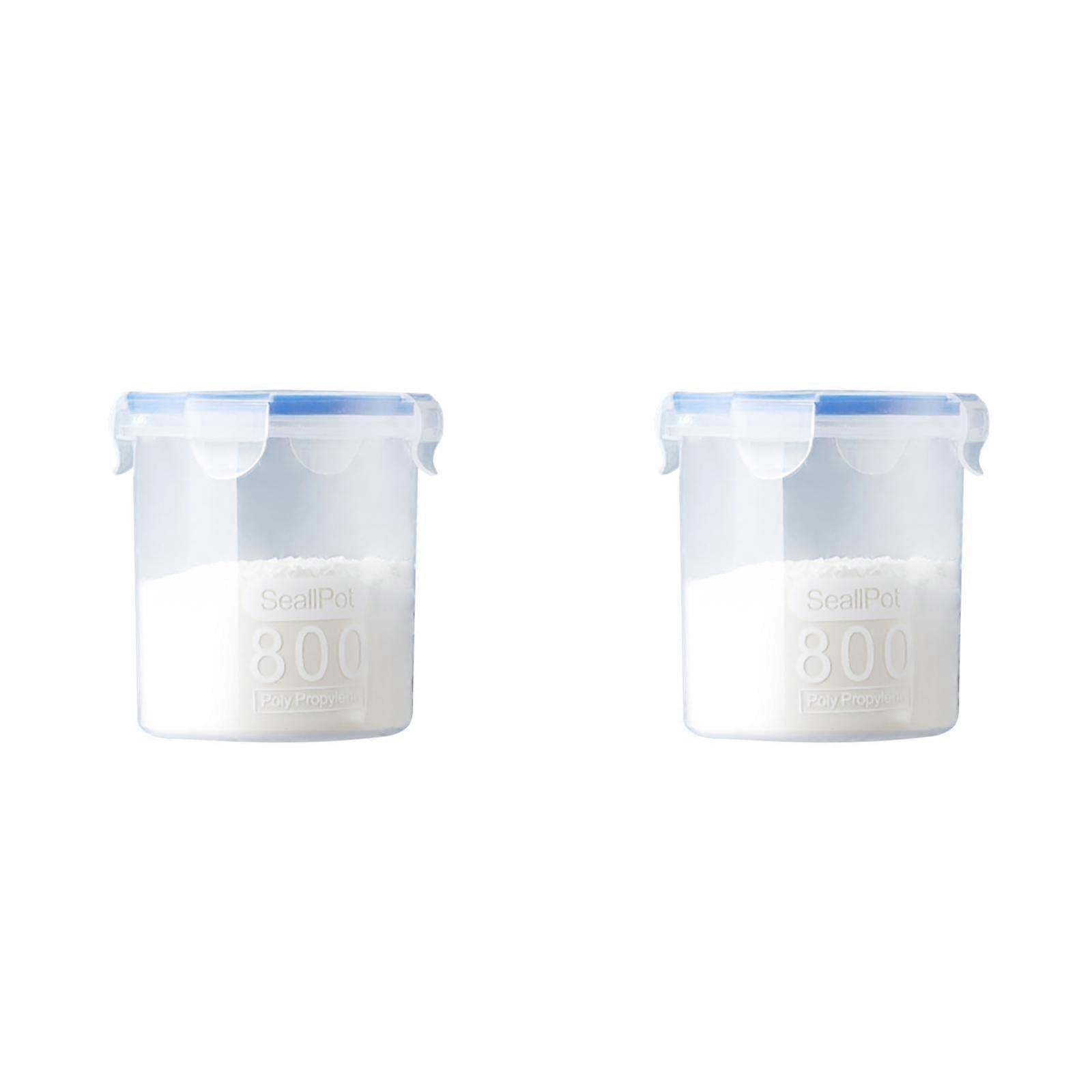 2PCS 120ml Measuring Cup With Lid Leak Proof Seasoning Container Reusable And Stackable Dipping