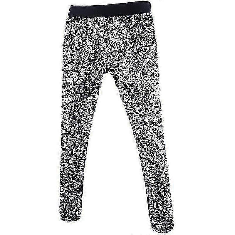 25-26 Heren Luipaard 3D Print Broek Joggingbroek Lange Joggingbroek Legging Broek -QWER