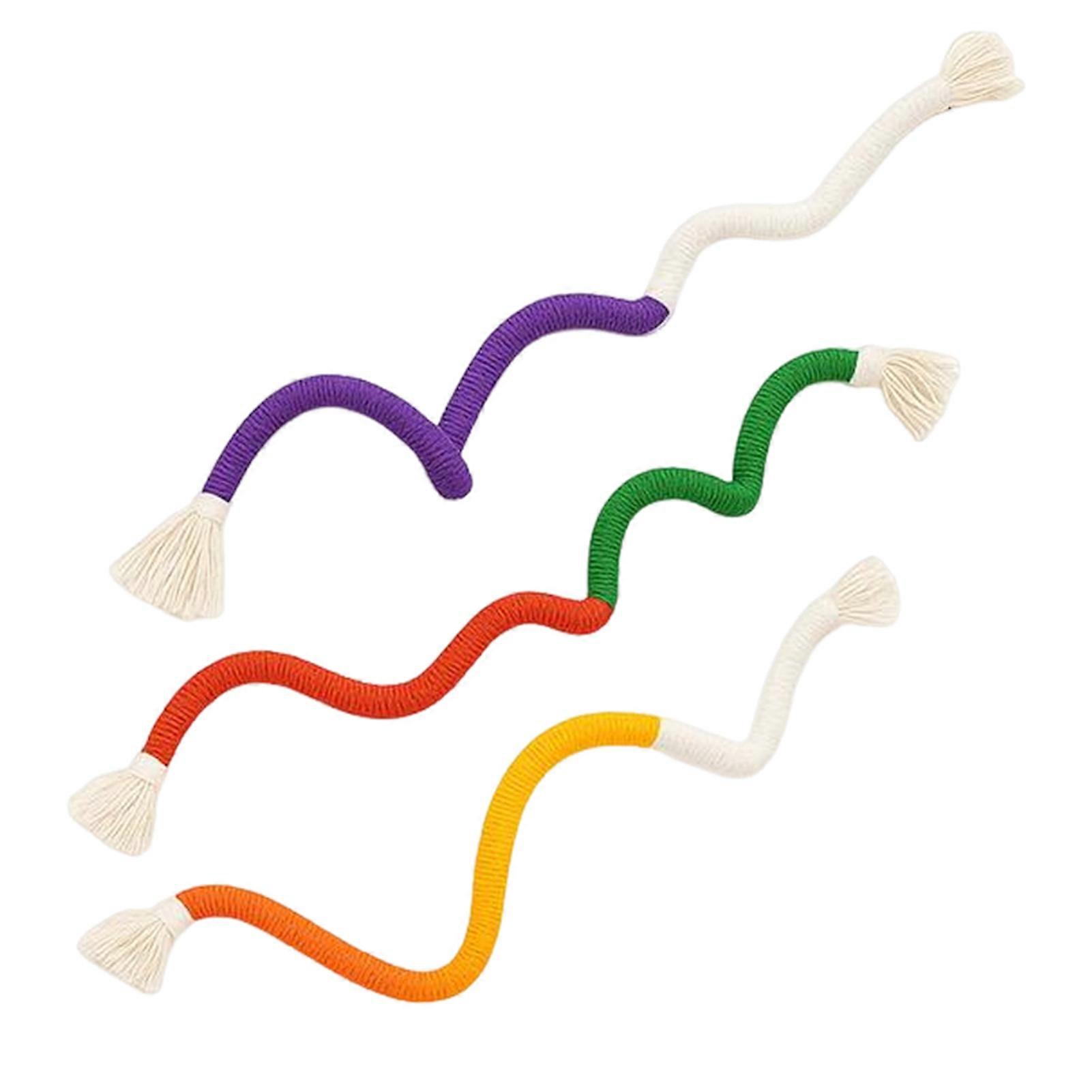 Interactive kittens biting rope for anxiety Sturdy & Safe for Aggressive Chewers Daily Dental-Care Routine