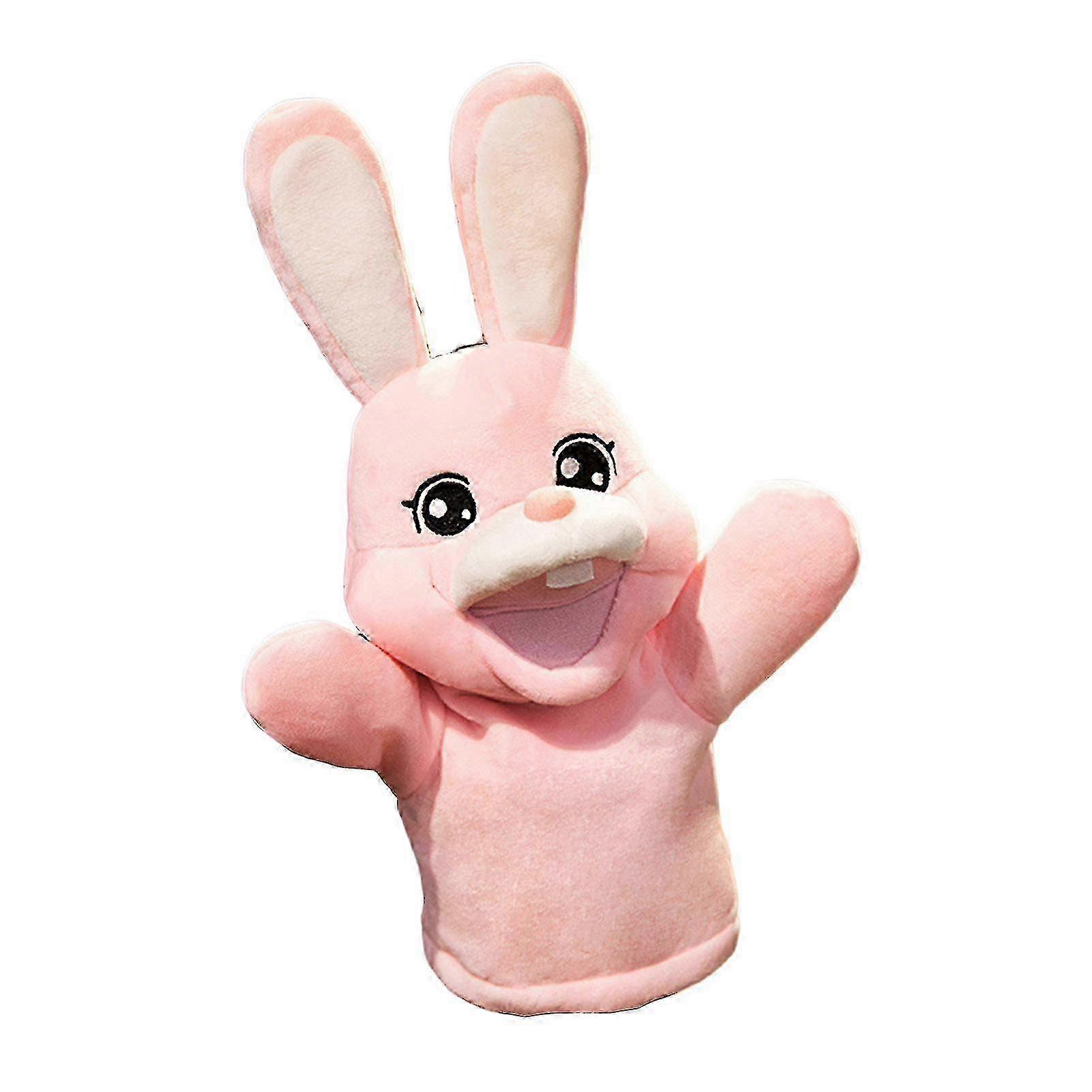 Interactive Learning Puppet for Kids 35cm Soft Rabbit Plush Animal Toy