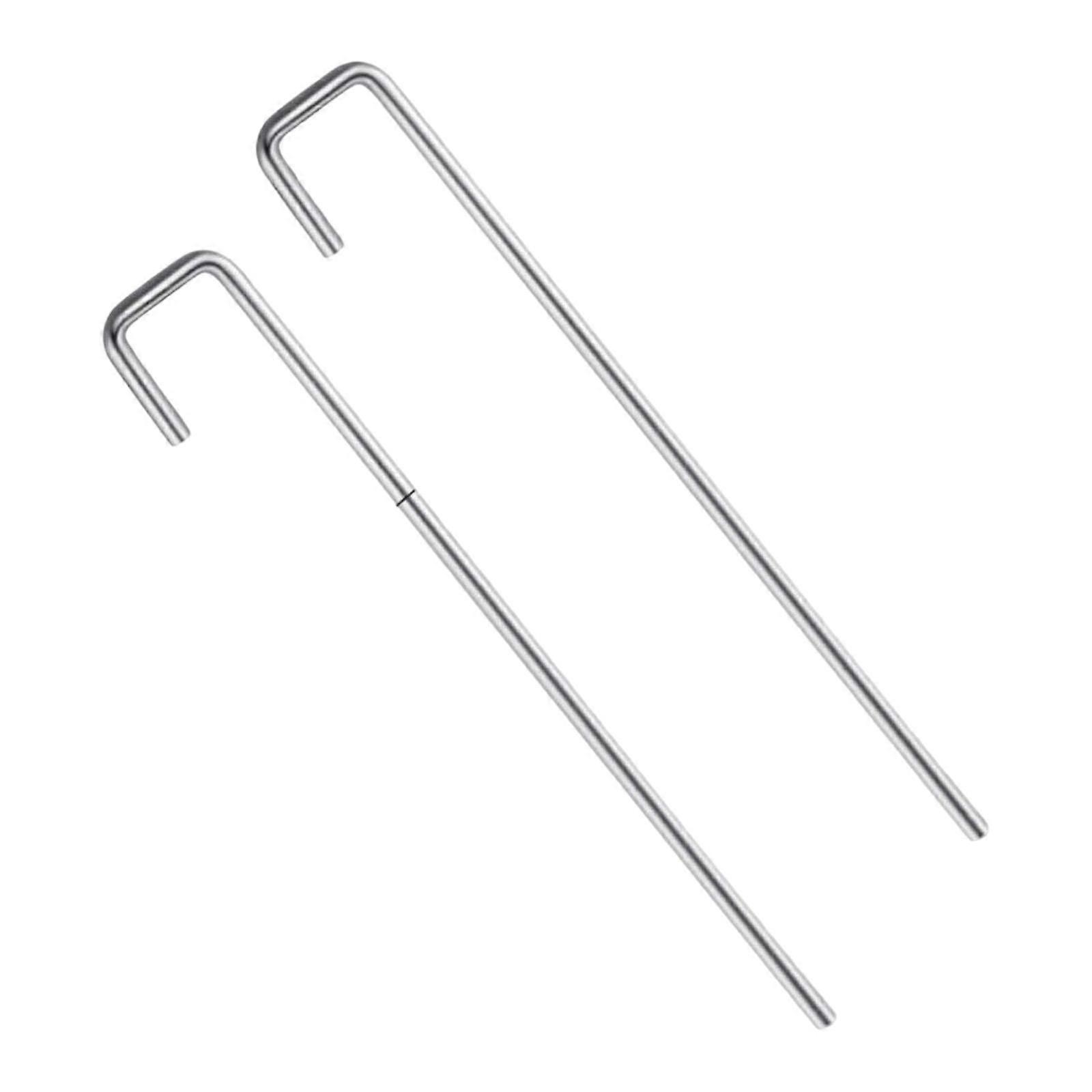 2Pcs Table Tennis Net Pins Practice Easy to Install Game Metal Pins Replaces