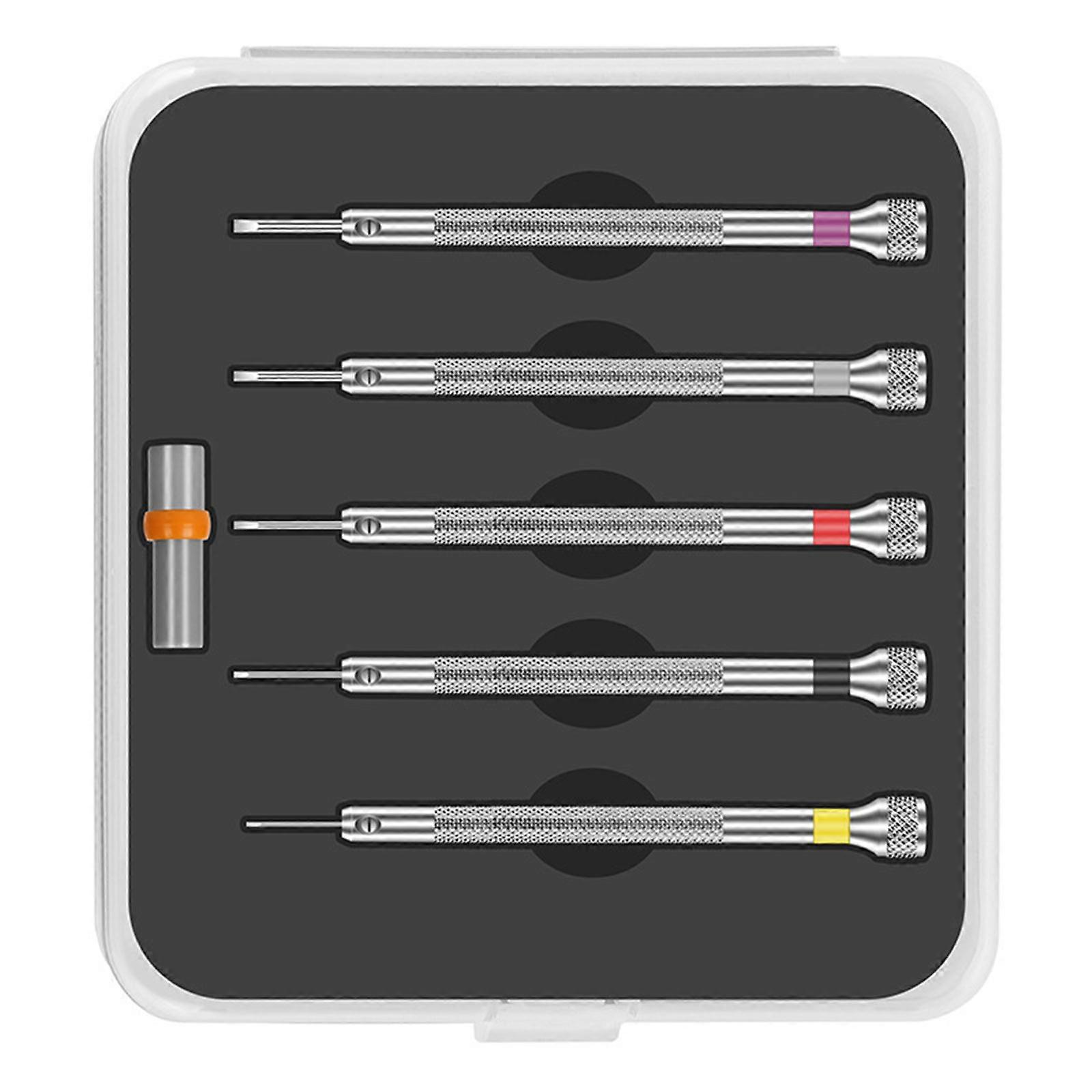 5Pcs Precise Screwdriver Mini Screwdriver Multifunctional Precise Screwdriver Repair Tool for Laptop Phone PC Tablet Multicolor