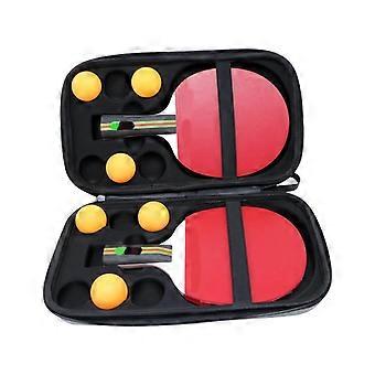 Table Tennis Paddle Storage Case Water Resistant Tennis Racket Holder with Ergonomic Handle For Sports Travel  grey