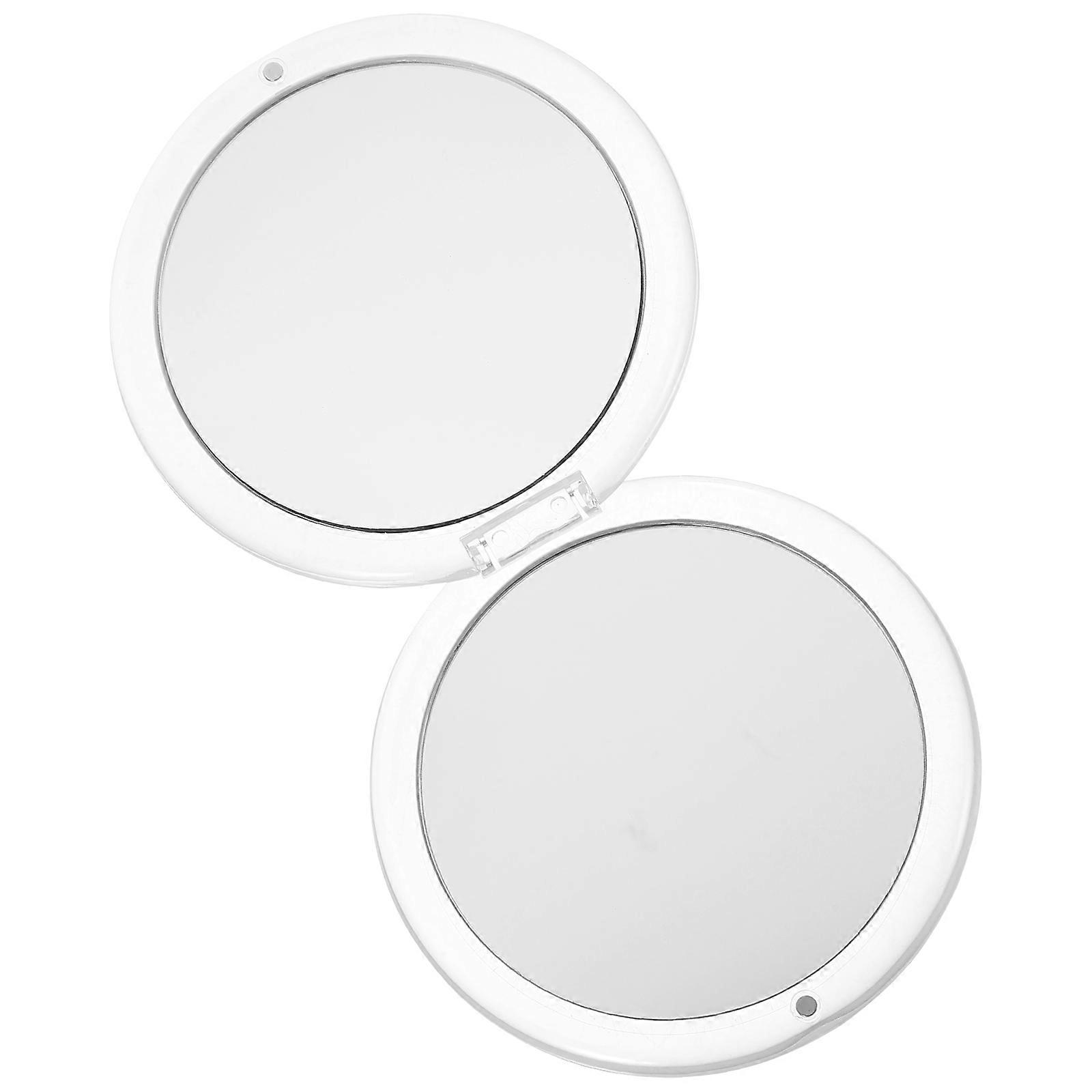 Compact Mirror 10X Mini Magnifying Mirror Folding Round Make Up Mirror Gift