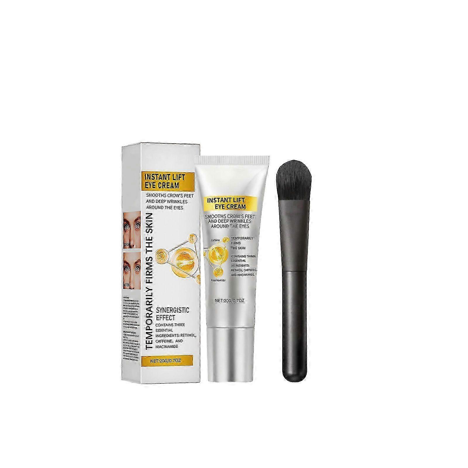 Temporary Eye Tightener, Perfection Primer Tightener, Instant No-Filter Firming Primer with Brush, Easy-Wear Formula, Ultimate Lift & Smooth Finish