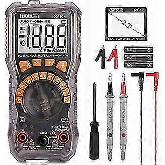 Digital Multimeter, Test Leads With Alligator Clip, Screwdriver-Dm10