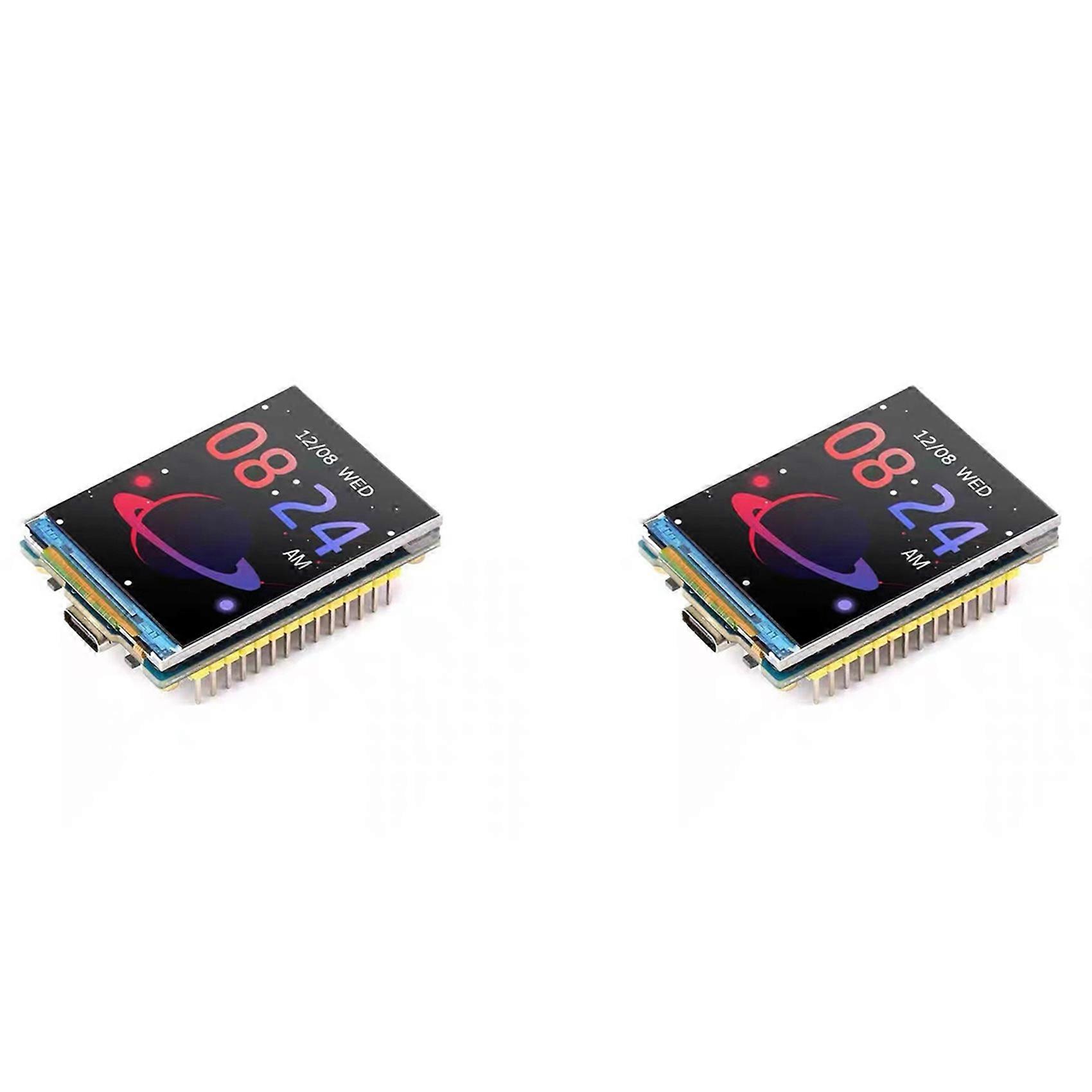 2pc 2Inch ESP32-S3 IPS Capacitive Touchscreen Development Board 240x320 LCD Display 262k Color Support WiFi &Bluetooth A