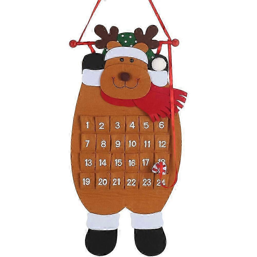 Wall Hanging Advent Calendar for Christmas Countdown Tradition