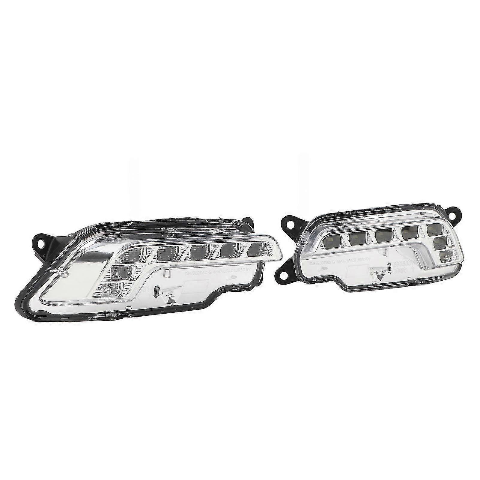 Pair of LED DRL Daytime Run Lamp 2128200756 Fog Light Replacement for Benz EClass W212 2009 to 2013 f26