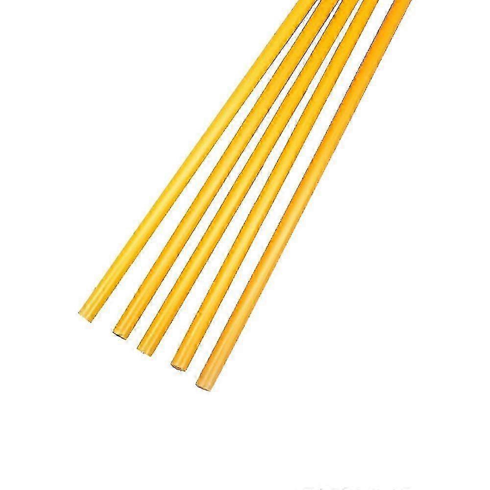 100 Reusable Multicolor Plastic Straws - 24cm Length, 0.7cm Diameter