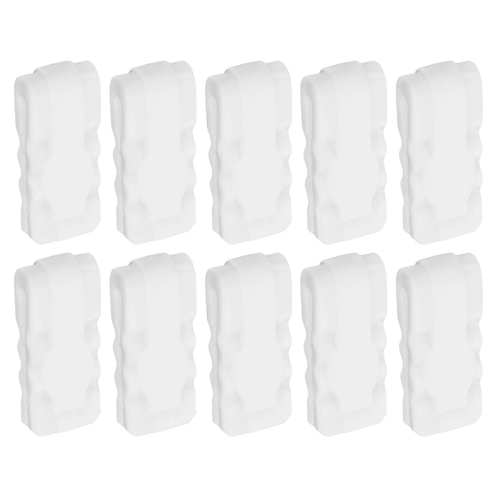 Convenient Vacuum Bag Clips 10Pcs For Households With Rectangular Design Optimizing Space Efficiency And Food Freshness