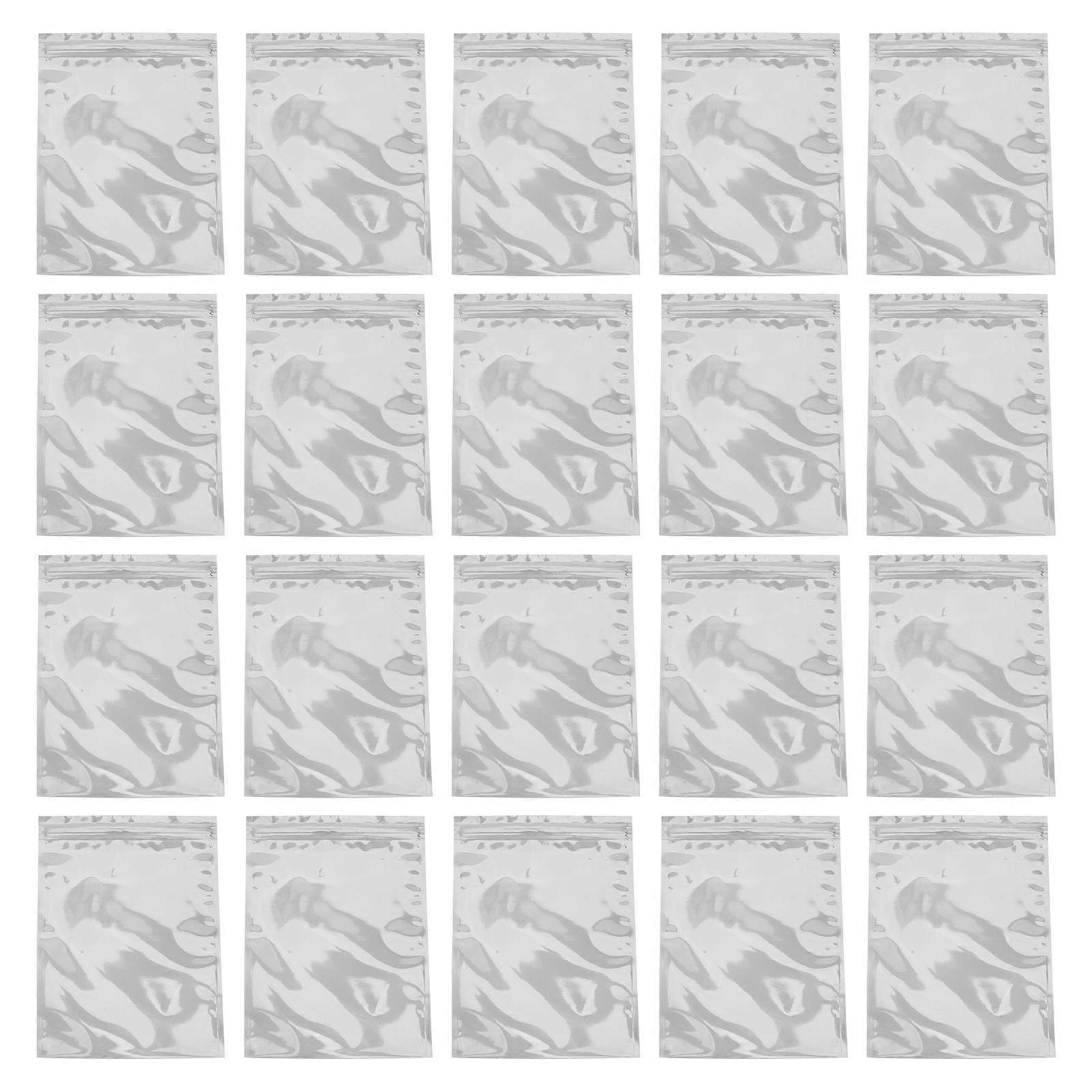 Shielding Mainboard Bag Silver Anti-Static Pouch for Storage 100Pcs