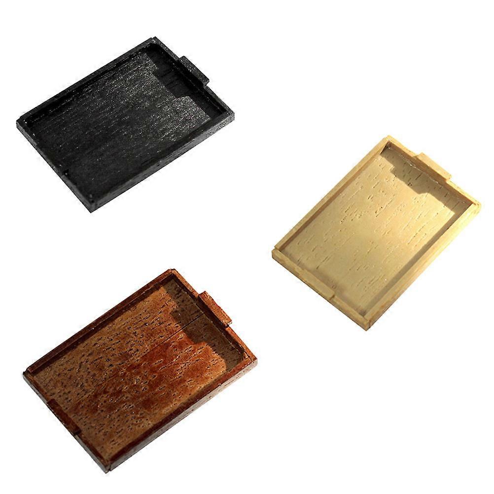 Scene Layout Prop Storage Tray Model for Decor 6Pcs Lightweight Mini Set