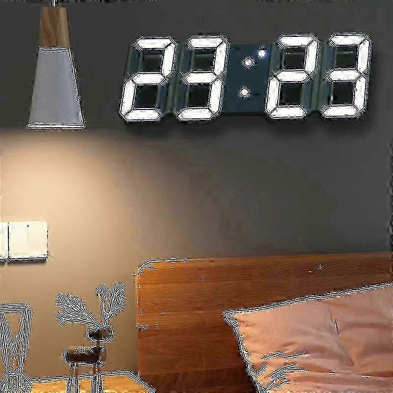 3d Led Digital Large Wall Clock w