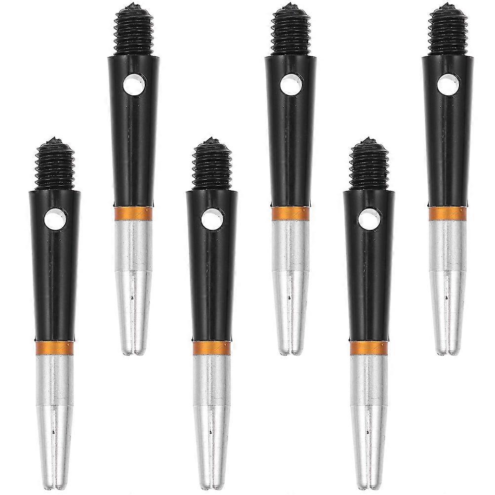 6Pcs Rotary Dart Schäfte Aluminium Dart Stiele Wiederverwendbare Dart Schäfte Dart Zubehör Spielzeug