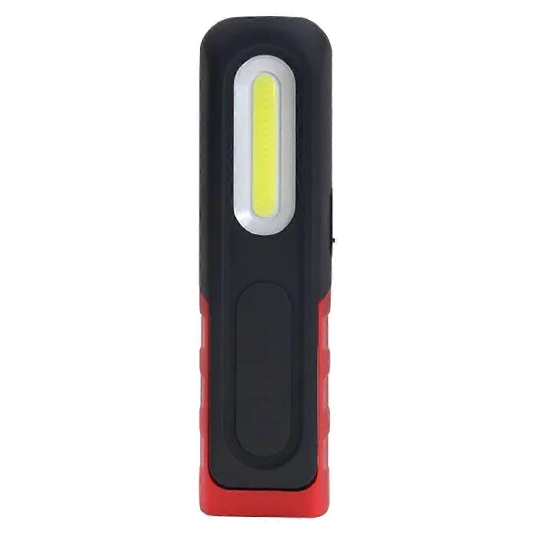 Portable USB Rechargeable Work Light Magnetic COB LED Flashlight Hanging Lamp with Built-in Battery Camping Torch