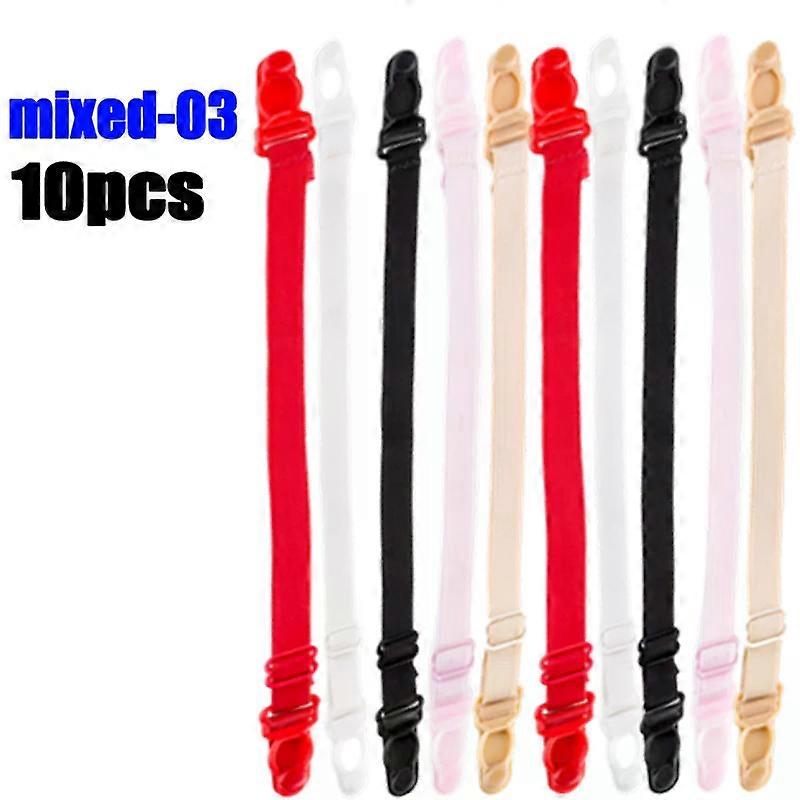 Women Non Slip 3 Buckle Clear Bra Straps Invisible Transparent Bra Strap Backless Elastic Bra Extender Adjcomtable Shoulder Strap