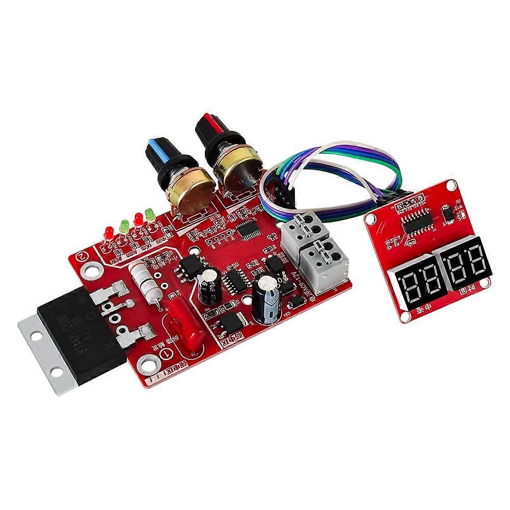 -D01 Spot Welding Machine Control Board Regulating Time and Current Digital Display DIY Control Boa