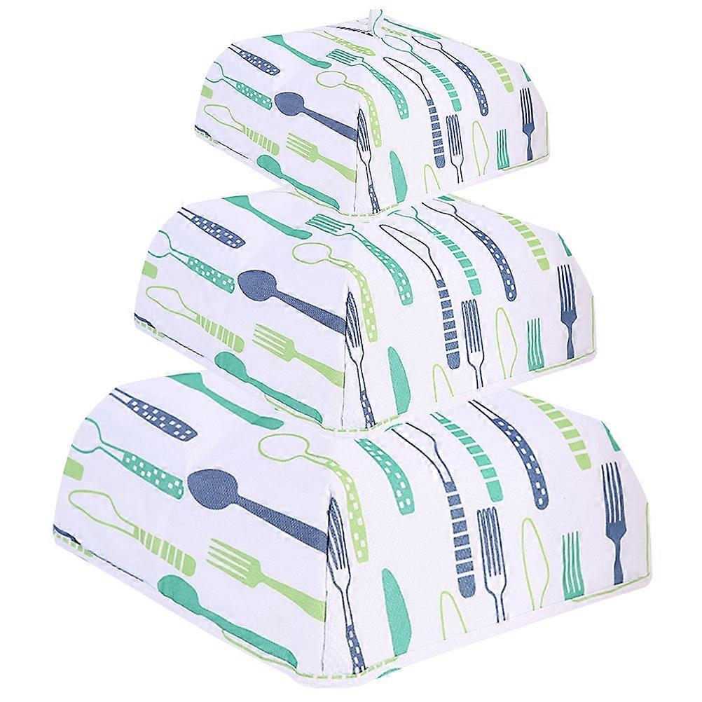 Collapsible Insulated Food Cover Reusable 9Pcs Multi-Purpose Set