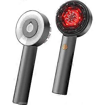 3-in-1 Hair Scalp Massager - Oil Applicator Scalp Care Brush, Portable for Men & Women, IPX6 Waterproof, grey