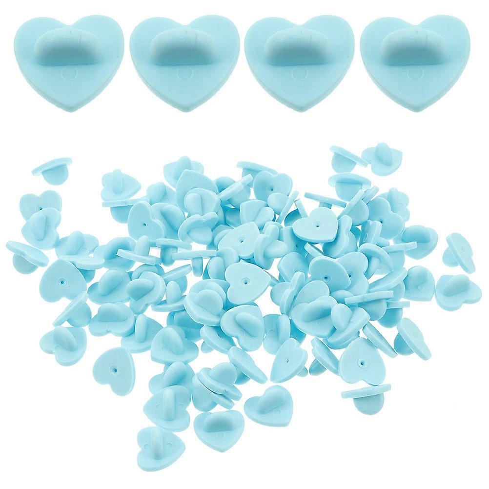 Locking Pin Keepers Rubber Clasp for Pins 600Pcs Durable Sky-Blue Material