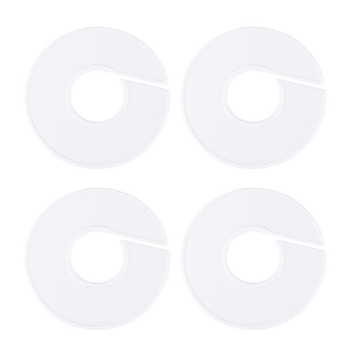 Clothes Size Buckles Plastic Round Hanger for Clothes Separation 30Pcs