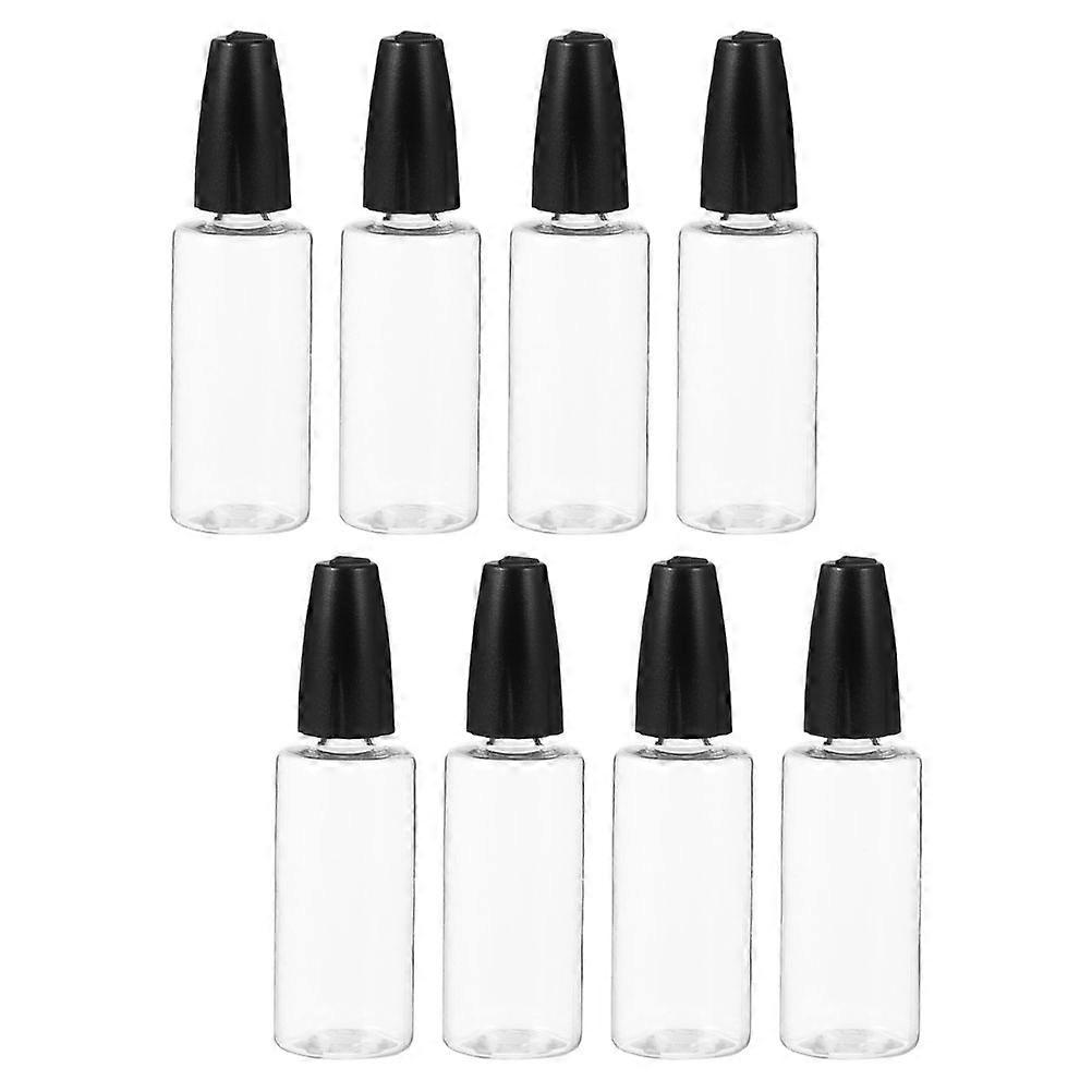 Oil Squeeze Bottle Precision Tip Applicator Bottle for Storage Use 8Pcs