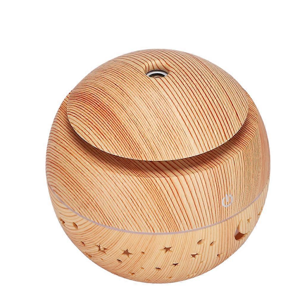 Humidifier Wood Grain Aromatherapy Diffuser for Home Use 1Set with Unique Desktop Design