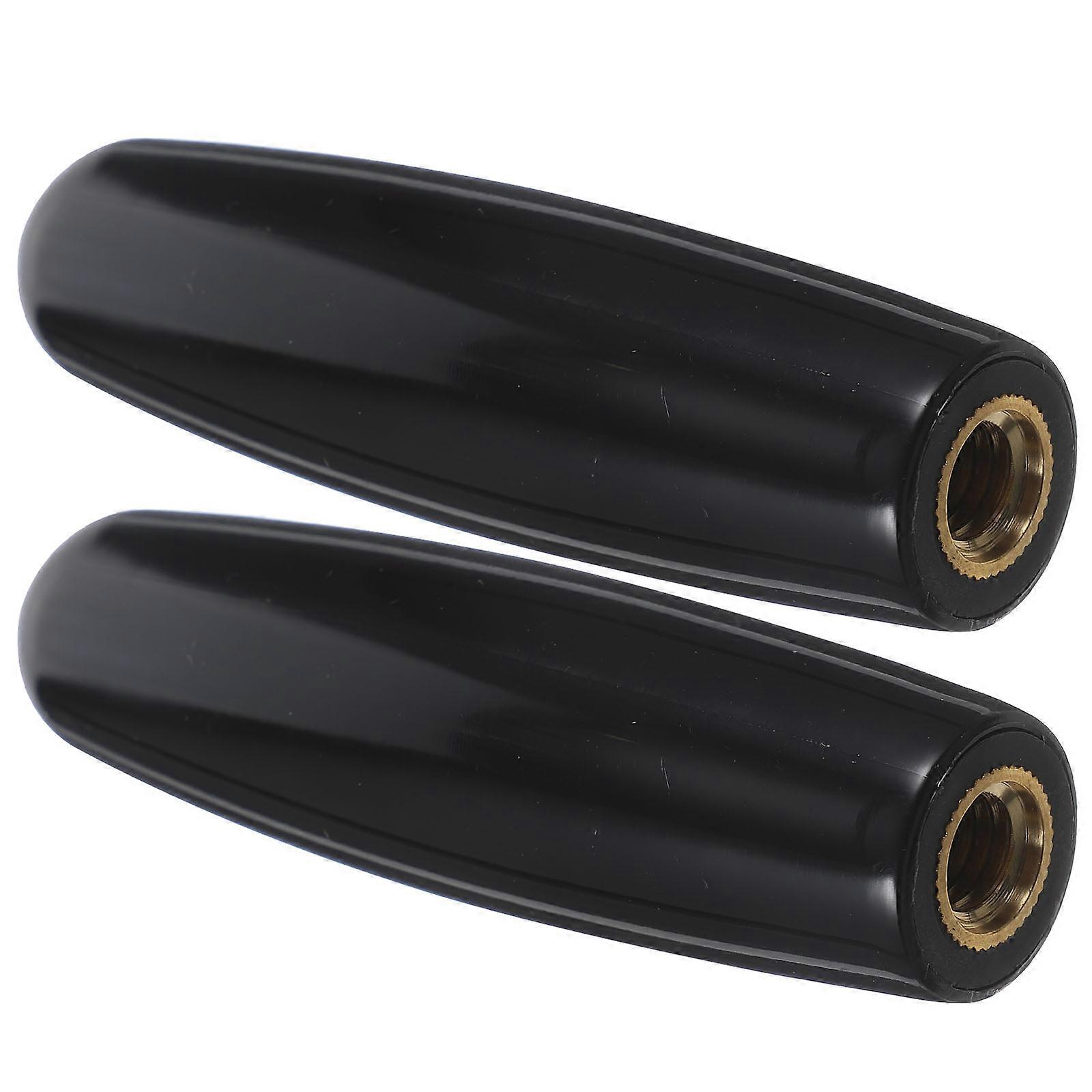 Beer Tap Handle Plastic Handle for Beer Faucet 2Pcs Black Replacement