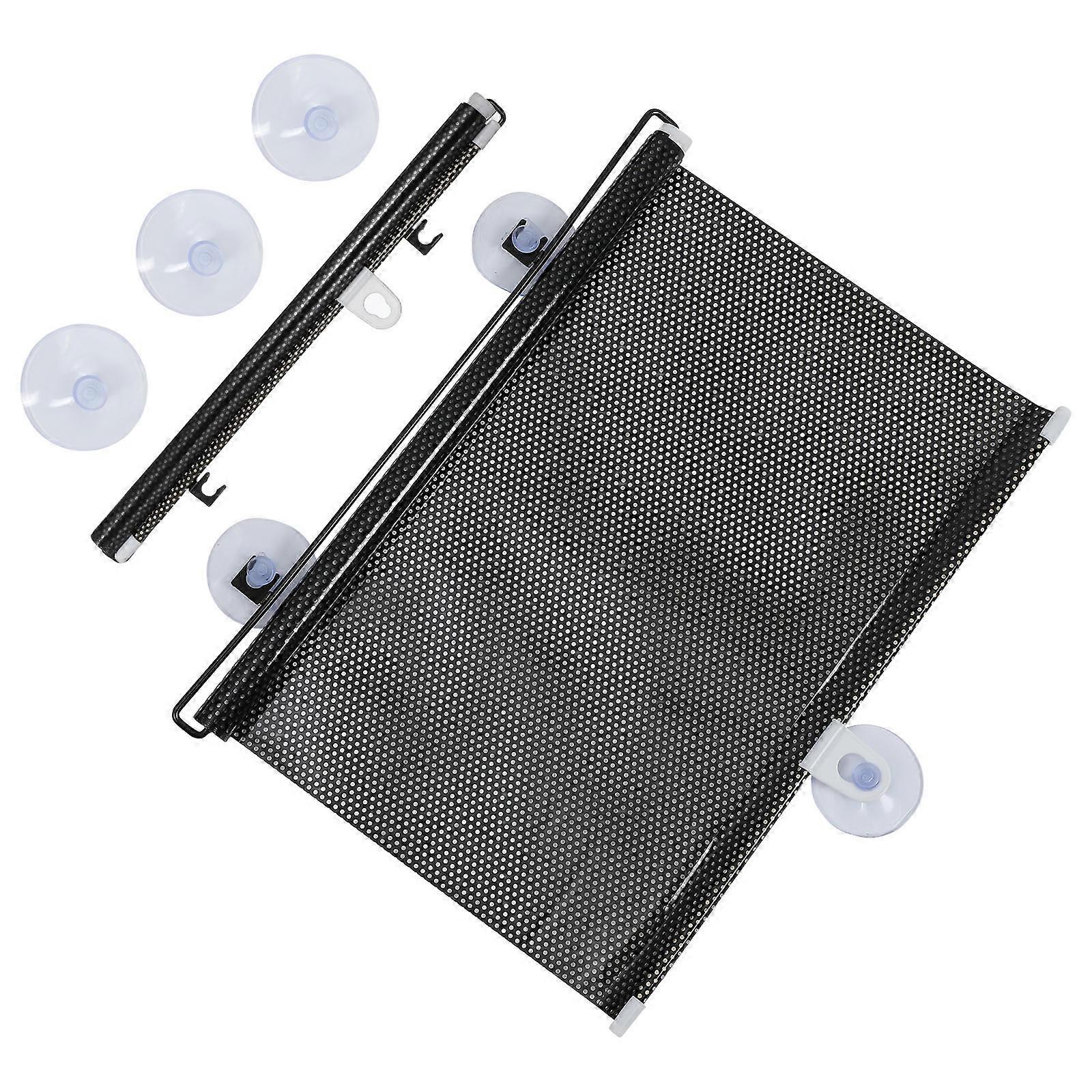 Sunshade Office Window Blackout Curtains Portable Light Blocking Rectangular PVC Plastic Film 1Pack