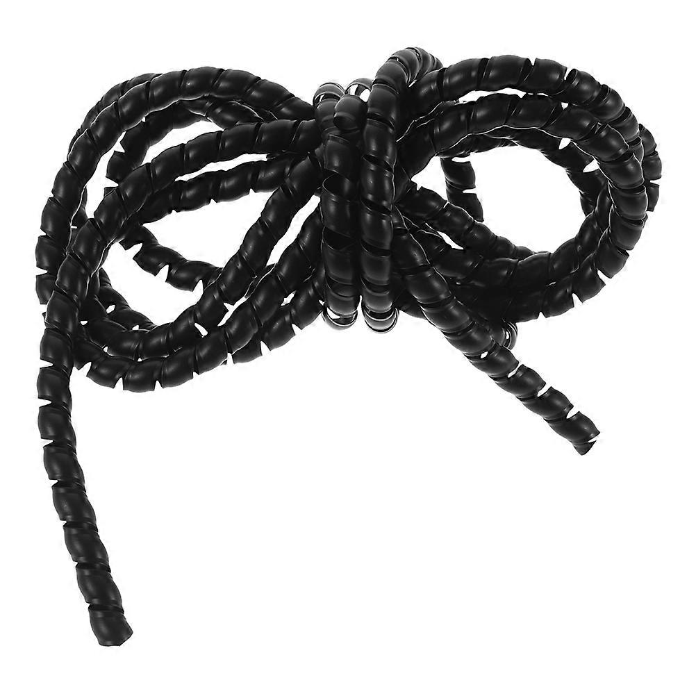 Cable Protection Sleeve Spiral Wire Wrap for Desk Use 5Pcs Set