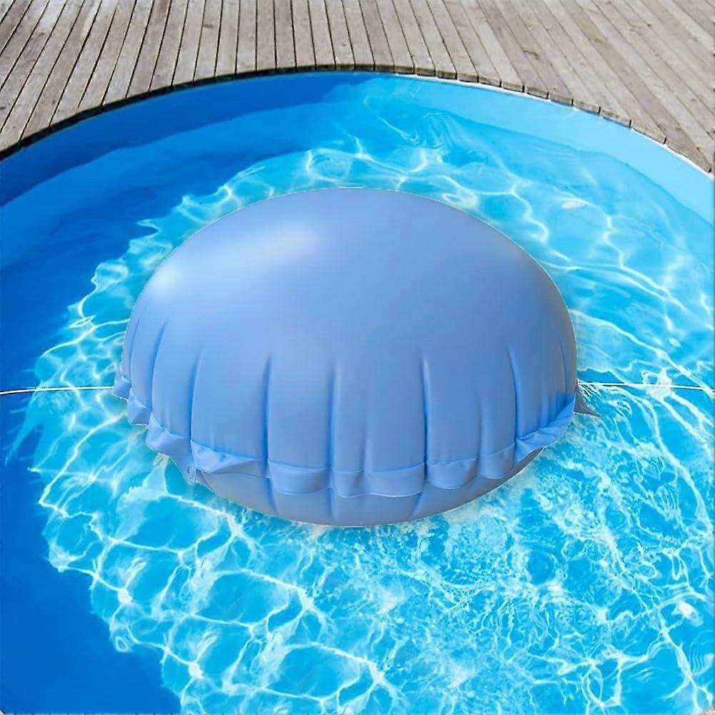 Inflatable Pool Round Winter Cover for Above Ground Pools with Easy Inflate Design