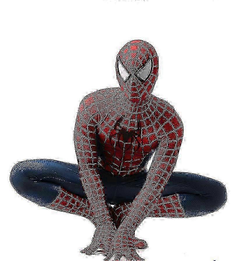 Raimi Spider Man Adults Jumpsuit Cosplay Suit Costume Party Gift 25-26