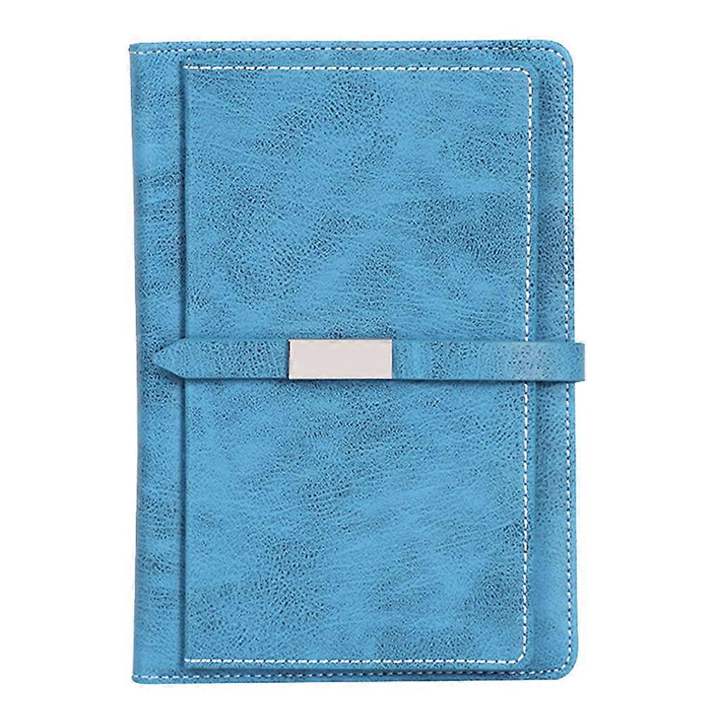 Blue Case Notebook for Writing 2Pcs A5 Diary Book with Buckle