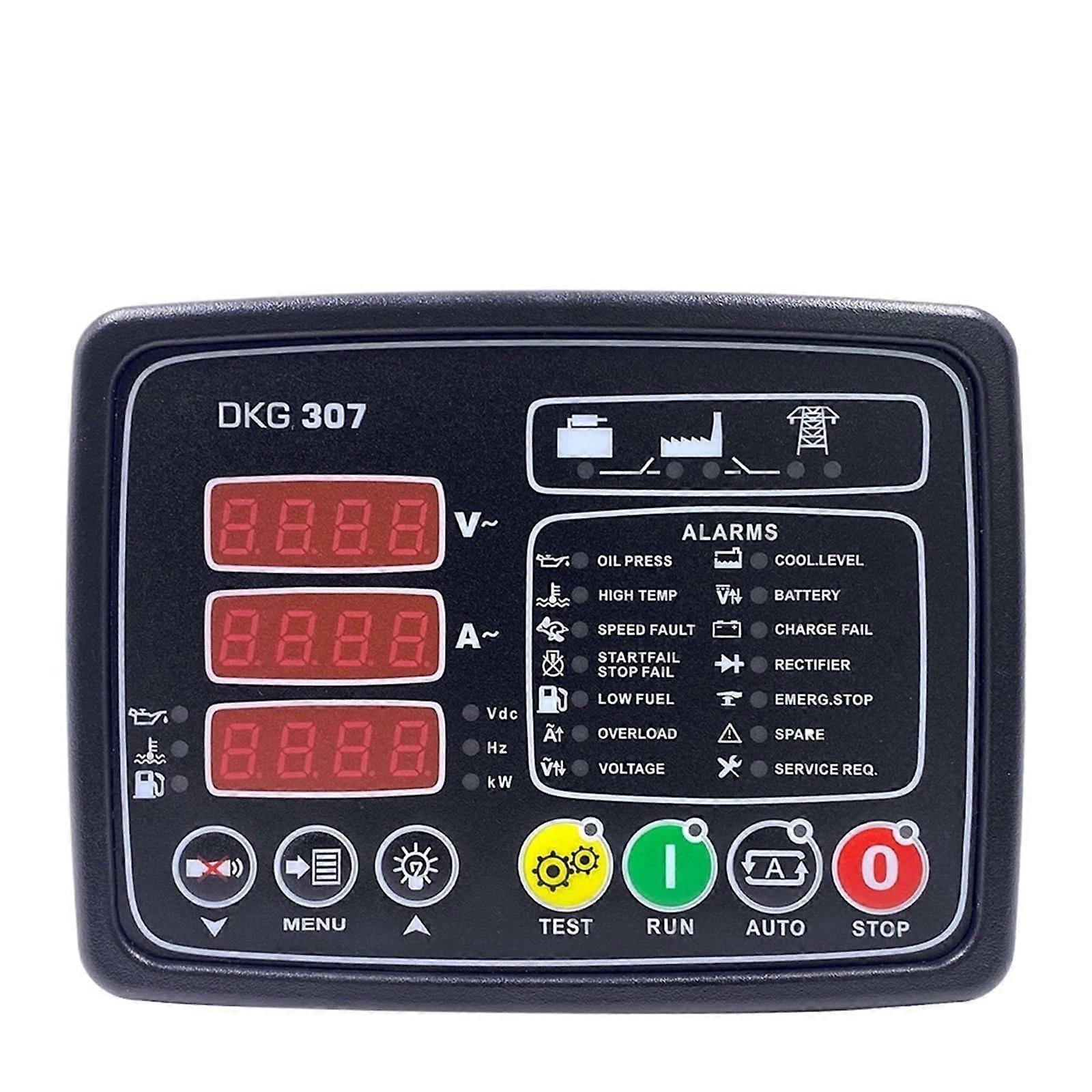 DKG307 Automatic Start Stop Generator Controller with Smart Engine Management Genset Control Panel
