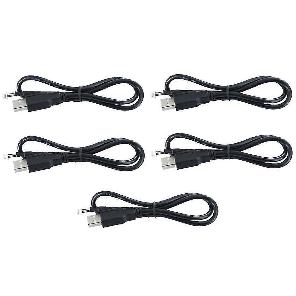 5Pcs USB to 5Pin Cable for Camera Modules Camera Module Data Connection Cable 5P 1.0mm 3 Meters