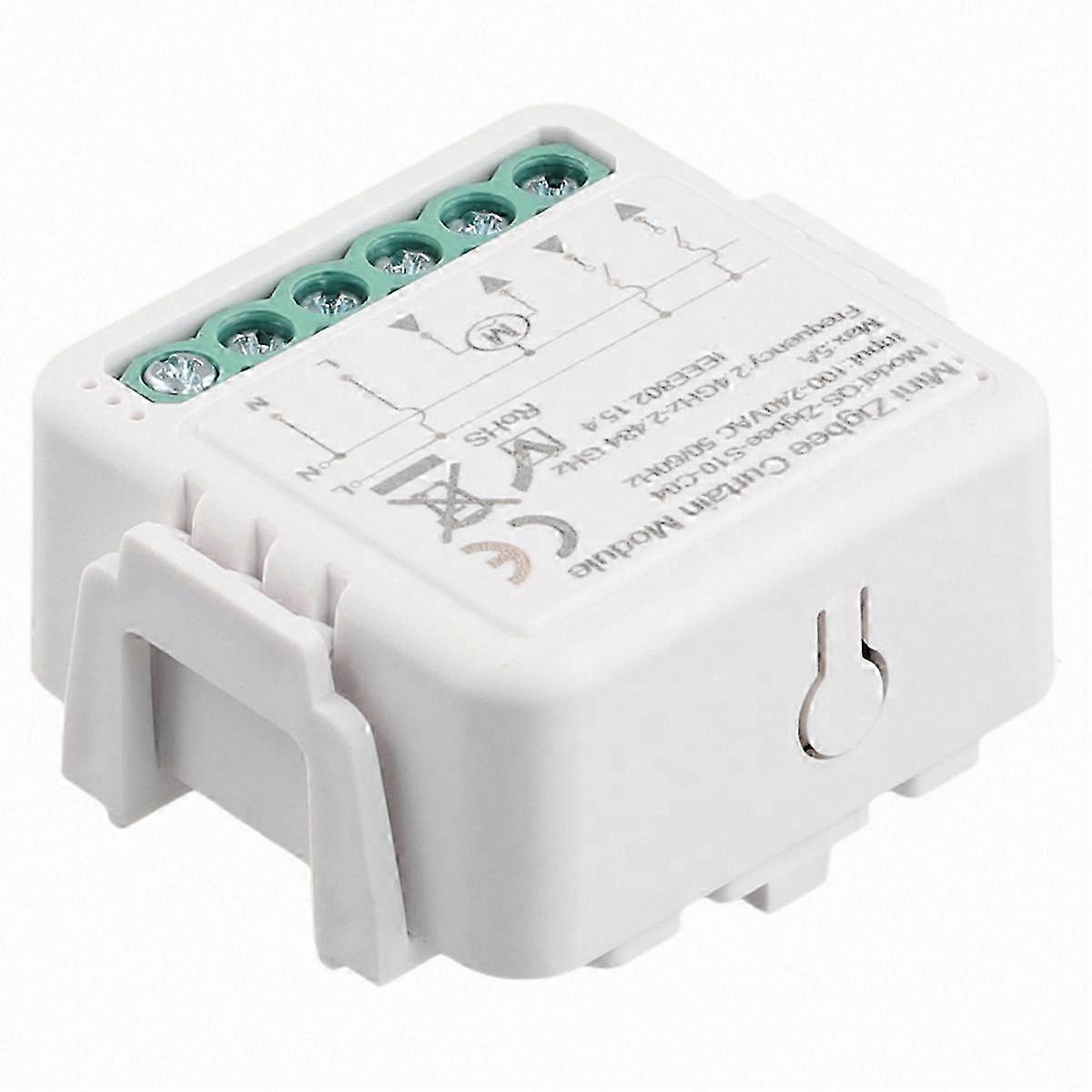 Smart Zigbee Dimmer Module for Light and Curtain Control, MINI C04 Switch with Zero Cross Function