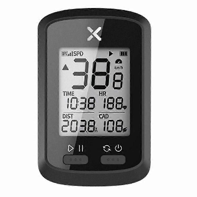 wireless bicycle odometer lcd display gps speedometer waterproof