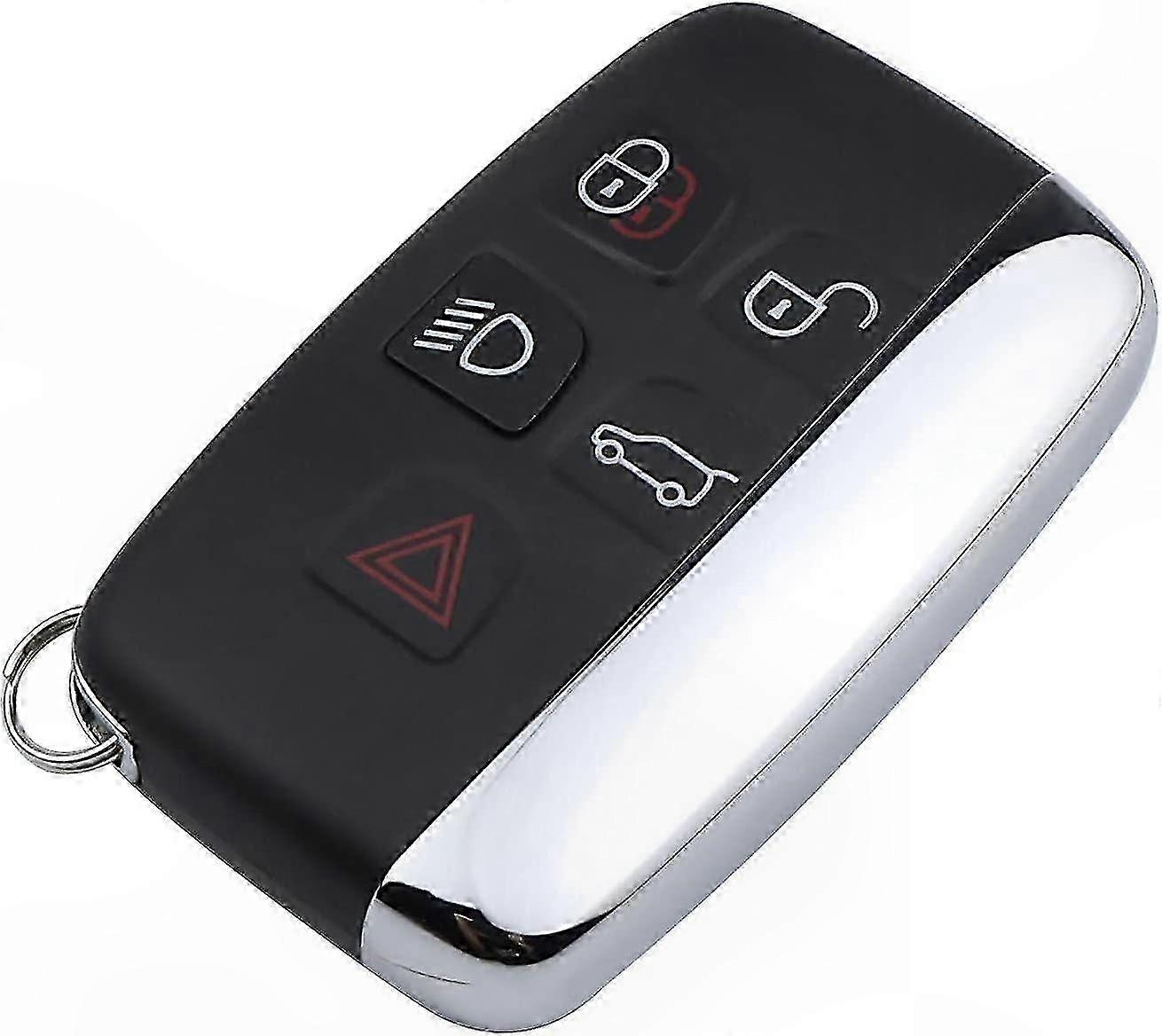 Remote Control Car Key Fob Case Replacement (Black, 1-Pack)