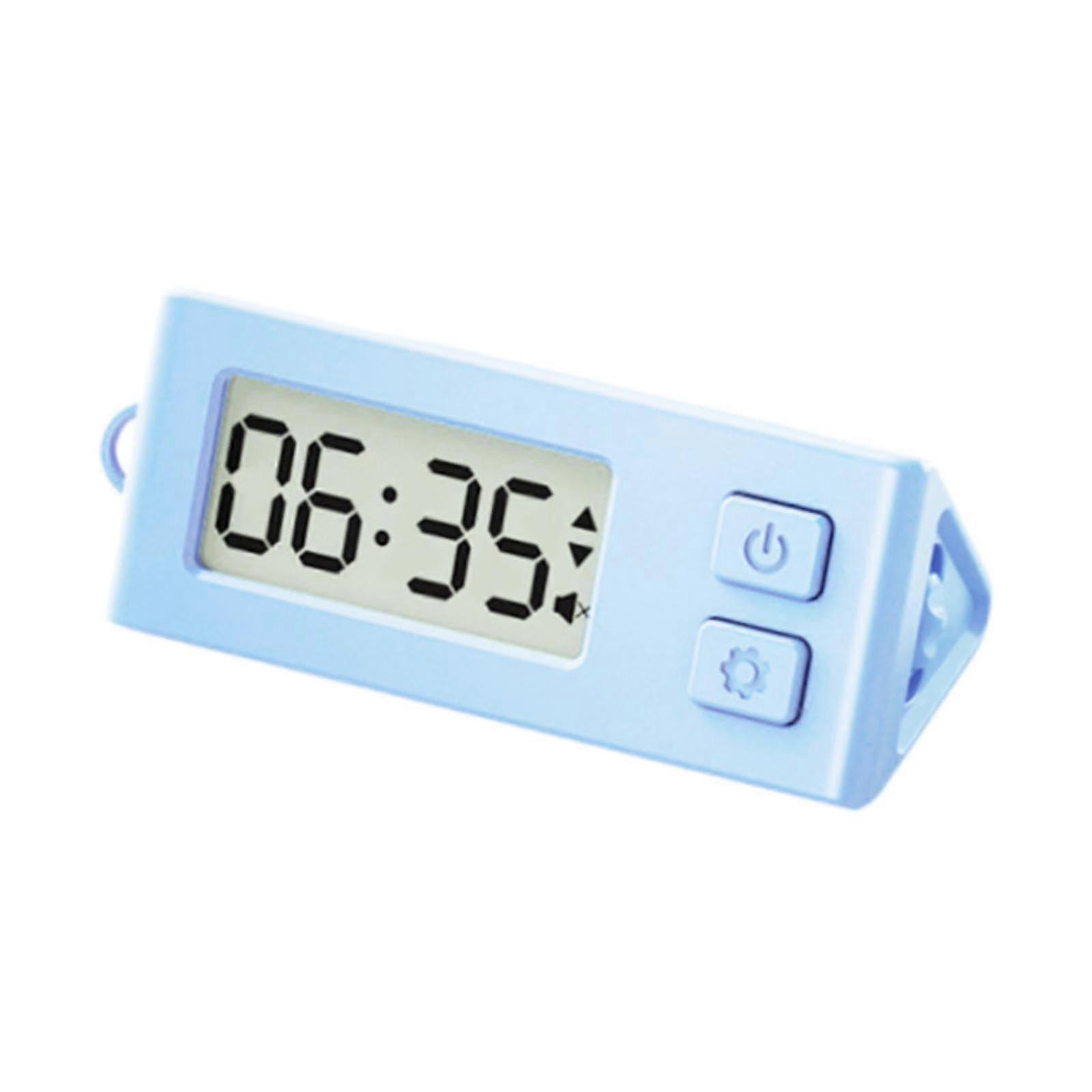 Kitchen Timer with Easy OneSecond Switch, Mini Digital Countdown Timer for Cooking and Study, Blue