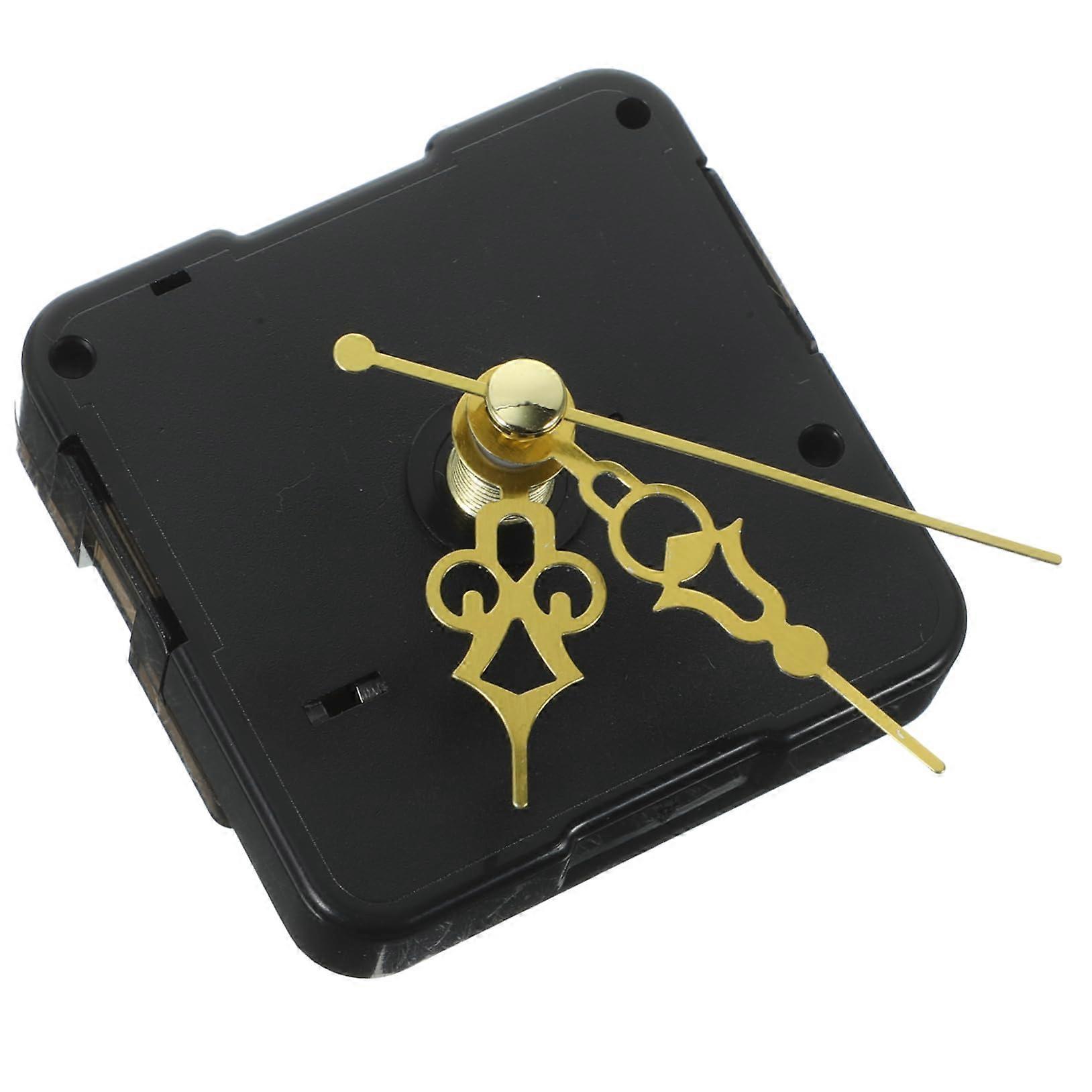 Mute Clock Movement Replacement Kit, Silent Wall Clock Mechanism with Hands for DIY