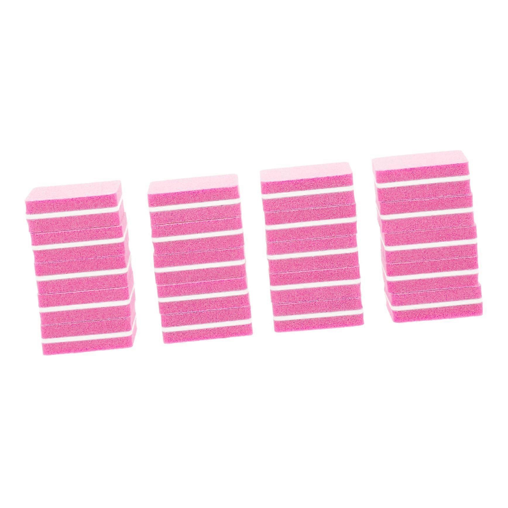 50pcs Mini Nail Buffer Block for Acrylic Nails, Professional Sponge Nail File Blocks