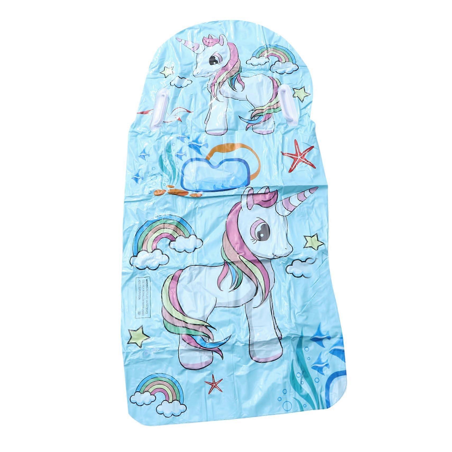 Inflatable Surfboard for Kids and Adults Foldable Pool Float Board for Summer Beach Fun