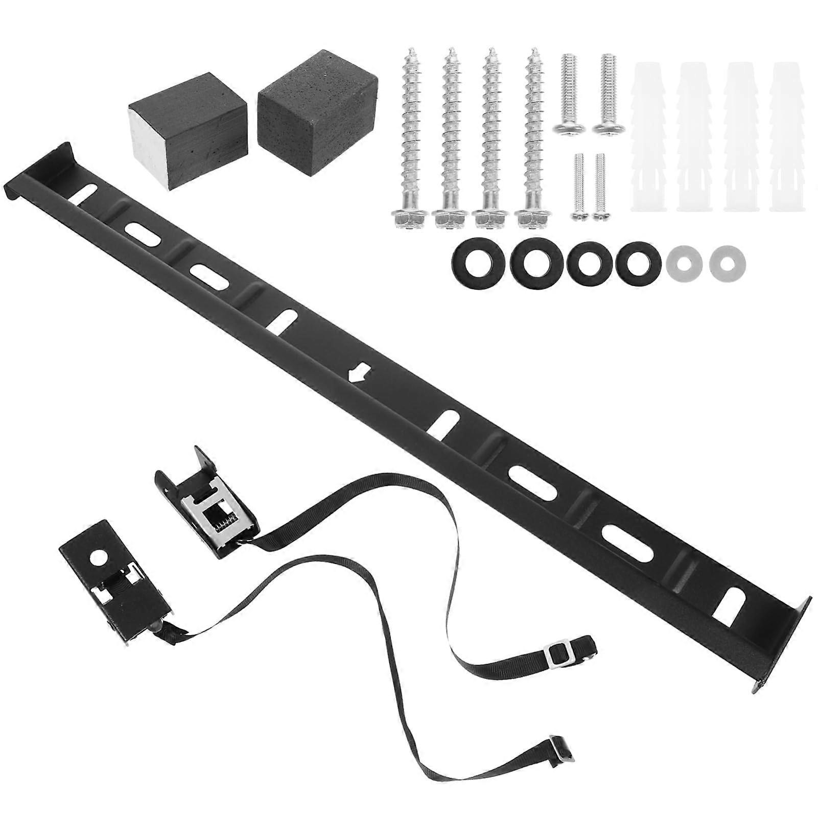 No Drill TV Wall Mount Bracket for 3265 Inch Screens, SpaceSaving LShape, Easy Install