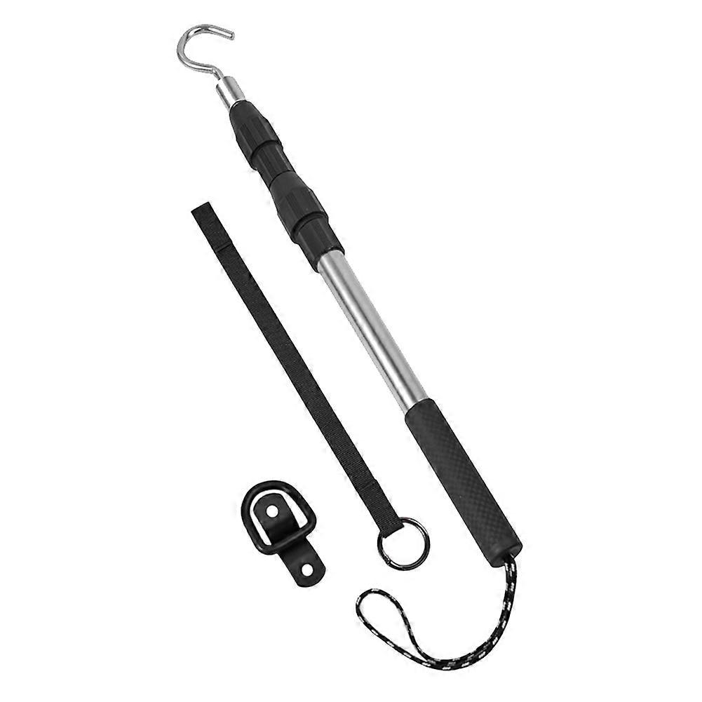 Attic Pull Down Hook, Extendable Attic Pull Rod, Attic Ladder Pull Down System Kit Contains One 40-Inch Telescopic Pole