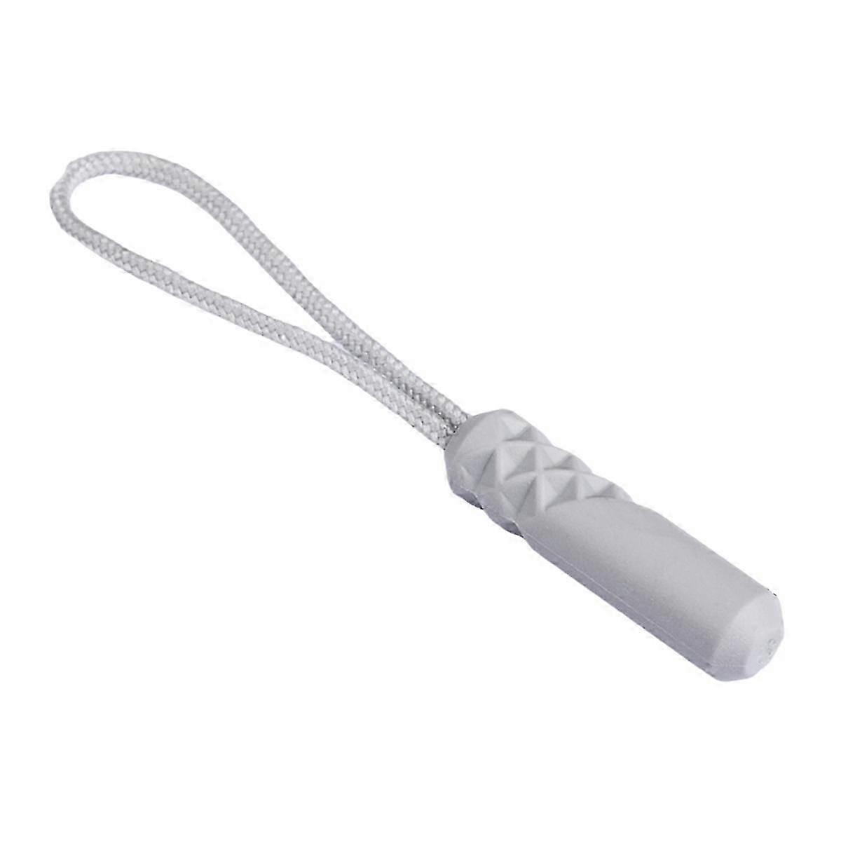 Plastic Zipper Puller, Plastic Puller, Climbing Zipper Tail Rope, Backpack Zipper Rope Gray