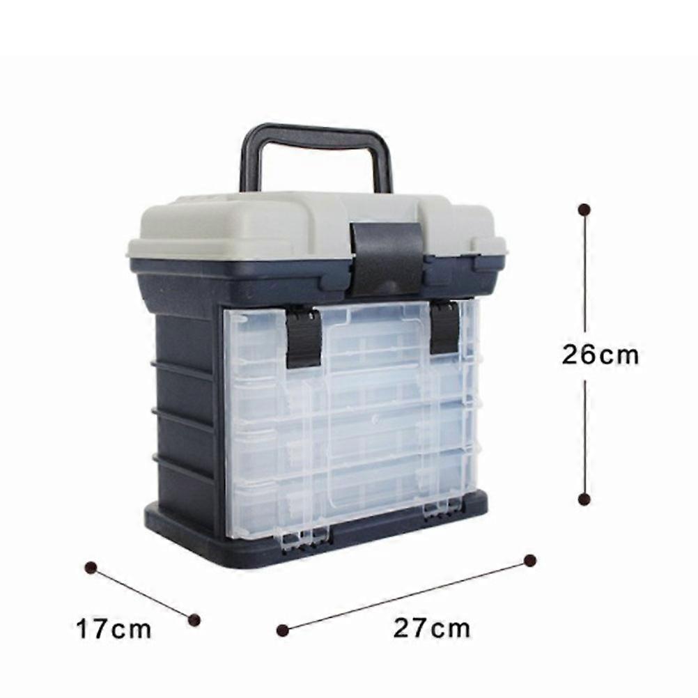 Fishing Box 1Pcs Multi-Function Fishing Lure Box for Outdoor Use